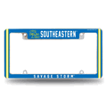 Southeastern Oklahoma State Savage Storm Chrome License Plate Frame Southeastern Oklahoma State Savage Storm Chrome License Plate Frame