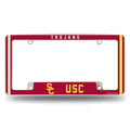 Southern California Trojans USC USC Classic Chrome License Plate Frame Southern California Trojans USC USC Classic Chrome License Plate Frame