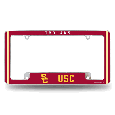 Southern California Trojans USC USC Classic Chrome License Plate Frame