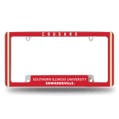 Southern Illinois-Edwardsville�Cougars Chrome Auto License Plate Frame