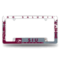 Southern Illinois Salukis Primary Chrome Auto License Plate Frame
