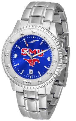 Southern Methodist University Mustangs Competitor Steel AnoChrome Men's Watch