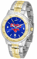 Southern Methodist University Mustangs Competitor Two-Tone AnoChrome Men's Watch Southern Methodist University Mustangs Competitor Two-Tone AnoChrome Men's Watch