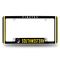 Southwestern University Pirates Chrome Automotive License Plate Frame Southwestern University Pirates Chrome Automotive License Plate Frame