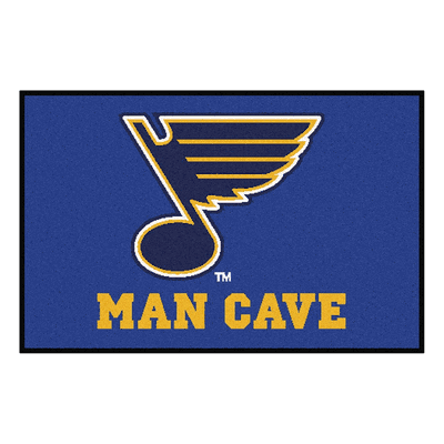 St. Louis Blues Man Cave Starter Rug