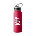 St Louis Cardinals 25oz Stainless Single Wall Flip Top Bottle St Louis Cardinals 25oz Stainless Single Wall Flip Top Bottle