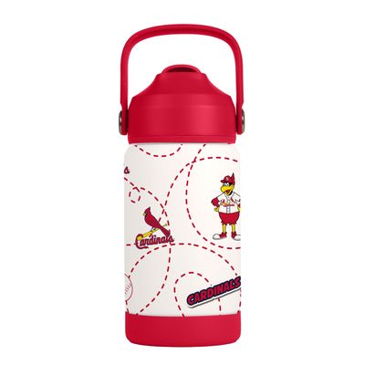 St. Louis Cardinals Kids 12oz Stainless Steel Mascot Bottle