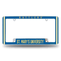 St Mary's University Rattlers Chrome Automotive License Plate Frame St Mary's University Rattlers Chrome Automotive License Plate Frame