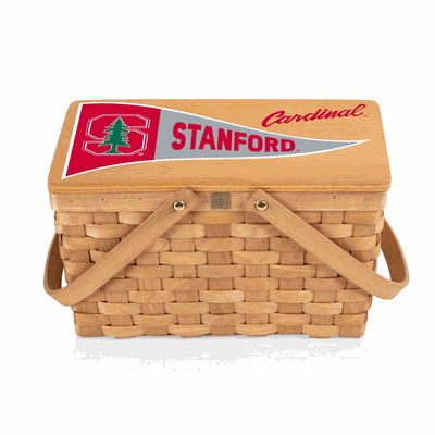 Stanford Cardinal - Poppy Personal Picnic Basket