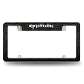 Tampa Bay Buccaneers Carbon Fiber Chrome Auto License Plate Frame