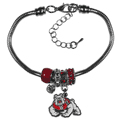 Tampa Bay Buccaneers Euro Bead Bracelet