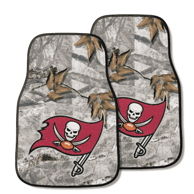Tampa Bay Buccaneers Front 2 Piece Carpet Car Mat Set