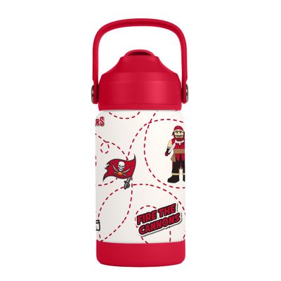 Tampa Bay Buccaneers Kids 12oz Stainless Steel Mascot Bottle