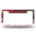 Tampa Bay Buccaneers Primary Chrome Automotive License Plate Frame