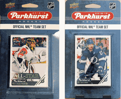 Tampa Bay Lightning Trading Cards - 2018-19 Parkhurst Set and All-Star Set