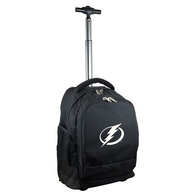 Tampa Bay Lightning Wheeled Premium Backpack - Black