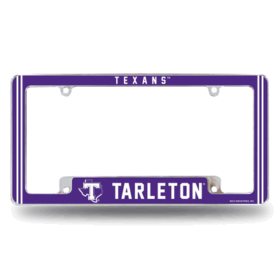 Tarleton State Texans Classic Chrome Automotive License Plate Frame