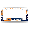 Tennessee-Martin Skyhawks Primary Chrome Auto License Plate Frame