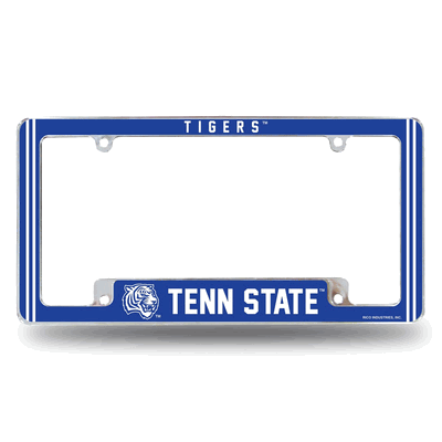 Tennessee State Tigers Classic Chrome Automotive License Plate Frame