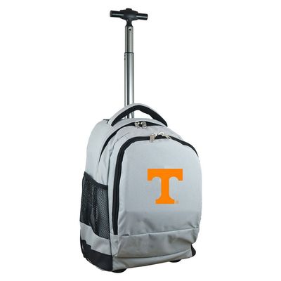 Tennessee Vols Wheeled Premium Backpack - Gray
