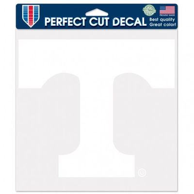 Tennessee Volunteers Decal 8x8 Die Cut White