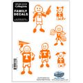 Tennessee Volunteers Family Decal Set - Small