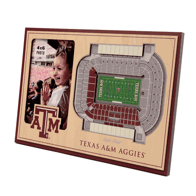 Texas A&M Aggies 3D StadiumViews Picture Frame