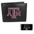 Texas A & M Aggies Bi-fold Wallet & Black Money Clip