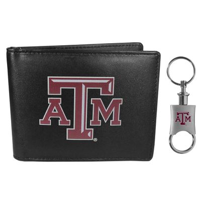 Texas A & M Aggies Bi-fold Wallet & Valet Key Chain