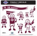 Texas A & M Aggies Family Decal Set Large Texas A & M Aggies Family Decal Set Large