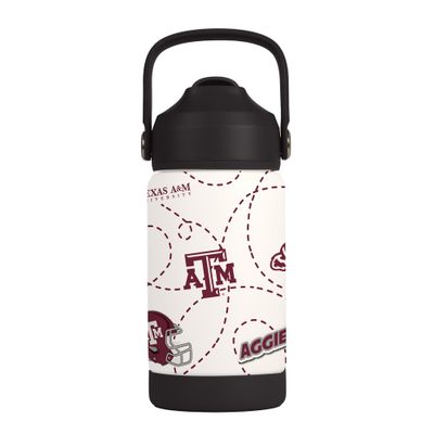 Texas A&M Aggies Kids 12oz Stainless Steel Mascot Bottle