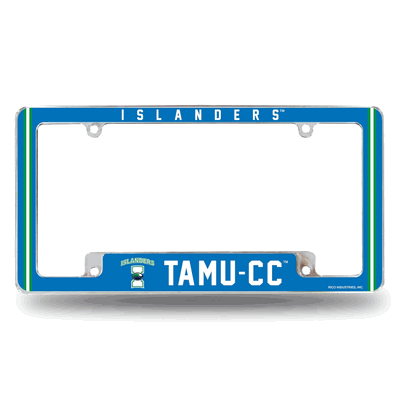 Texas A&M�Corpus Christi�Islanders Chrome Auto License Plate Frame