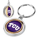Texas Christian Horned Frogs Spinner Key Chain