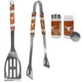 Texas Longhorns 2 Piece Tailgate BBQ Set with Salt and Pepper Shakers Texas Longhorns 2 Piece Tailgate BBQ Set with Salt and Pepper Shakers