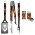 Texas Longhorns 3 Piece Tailgate BBQ Set with Salt and Pepper Shakers Texas Longhorns 3 Piece Tailgate BBQ Set with Salt and Pepper Shakers