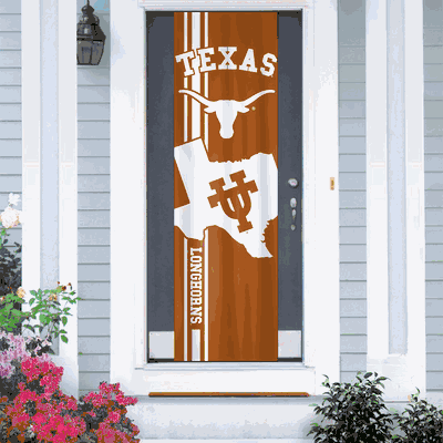 Texas Longhorns Banner Door