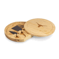 Texas Longhorns - Brie Cheese Cutting Board & Tools Set Texas Longhorns - Brie Cheese Cutting Board & Tools Set