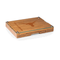 Texas Longhorns - Concerto Glass Top Cheese Cutting Board & Tools Set Texas Longhorns - Concerto Glass Top Cheese Cutting Board & Tools Set