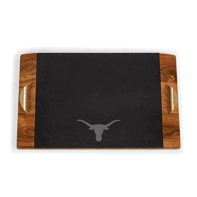 Texas Longhorns - Covina Acacia and Slate Serving Tray