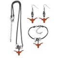 Texas Longhorns Euro Bead Jewelry 3 piece Set Texas Longhorns Euro Bead Jewelry 3 piece Set