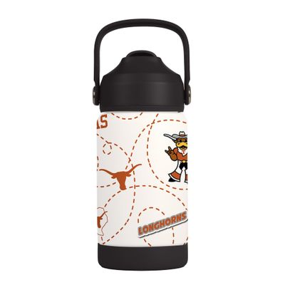 Texas Longhorns Kids 12oz Stainless Steel Mascot Bottle