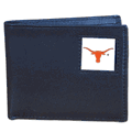 Texas Longhorns Leather Bi-fold Wallet Texas Longhorns Leather Bi-fold Wallet