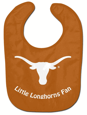 Texas Longhorns "Little Fan" Baby Bib