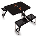 Texas Longhorns - Picnic Table Portable Folding Table with Seats Texas Longhorns - Picnic Table Portable Folding Table with Seats