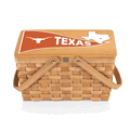 Texas Longhorns - Poppy Personal Picnic Basket Texas Longhorns - Poppy Personal Picnic Basket