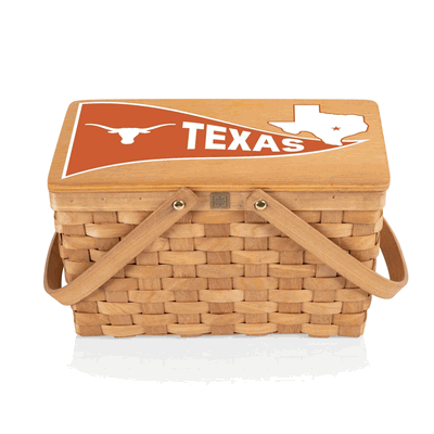 Texas Longhorns - Poppy Personal Picnic Basket