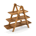 Texas Longhorns - Serving Ladder 3 Tiered Serving Station Texas Longhorns - Serving Ladder 3 Tiered Serving Station