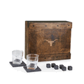 Texas Longhorns - Whiskey Box Gift Set Texas Longhorns - Whiskey Box Gift Set