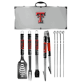 Texas Tech Raiders 8 pc Tailgater BBQ Set Texas Tech Raiders 8 pc Tailgater BBQ Set