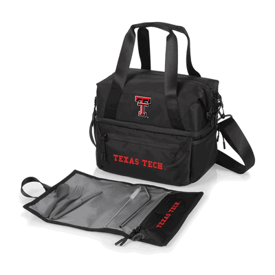 Texas Tech Red Raiders Tarana Recycled Lunch Bag Cooler with Utensils
